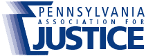 1-800 Injury Lawyer Jeffrey H. Penneys Esq. PA - Pennsylvania Association for Justice Logo